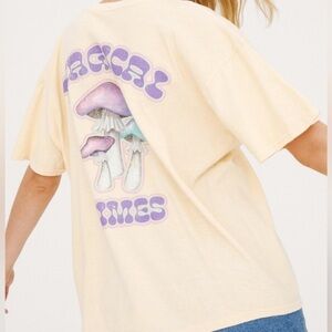 Nasty Gal Mushroom T-Shirt - Small